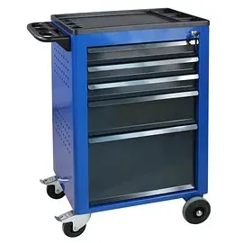 ADB Werkstattwagen Basic blau 5 Schubladen