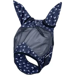 Waldhausen Fliegenmaske Lucky - nachtblau/lucky heart - PON