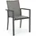 BIZZOTTO Konnor Gartenstuhl 56 x 56 x 88 cm grau