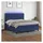 vidaXL Boxspringbett 180 x 200 cm Blau