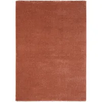 Novel Webteppich, Rot, Textil, Uni, rechteckig, 140x200 cm, Oeko-Tex® Standard 100, für Fußbodenheizung geeignet, pflegeleicht, Teppiche & Böden, Teppiche, Moderne Teppiche