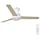 Osram Nordes 106,5 cm Deckenventilator Weiß