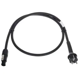 Neutrik 1027577 Strom Anschlusskabel Schwarz 1.5m