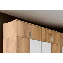 WIMEX Schrankaufsatz WIMEX "Click", braun (plankeneichefarben), B:180cm H:42cm T:56cm, Kunststoff, Möbelaufsätze, Kleiderschrank-Zubehör Schrankaufsatz