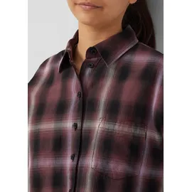 s.Oliver Cropped Hemdbluse mit Karo-Muster - 146/152