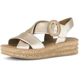 Gabor Plateau-Sandaletten Damen Gold 42