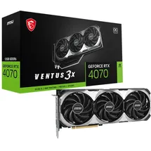 MSI 12GB MSI V512-027R GeForce RTX 4070 Ventus 3X E1 12G OC