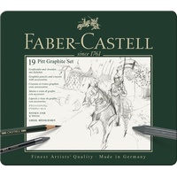 Faber-Castell Pitt Graphite medium Metalletui