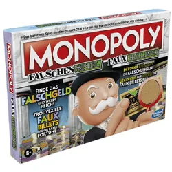 Hasbro - Brettspiel - Monopoly Falsches Spiel (deutsch/französisch) Gesellschaftsspiel