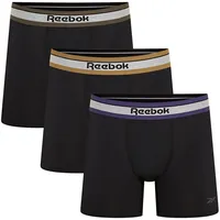 Reebok Angus Boxershorts Schwarz XL 3er Pack