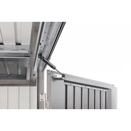 Biohort AvantGarde A1 1,8 x 1,8 m silber-metallic Doppeltür