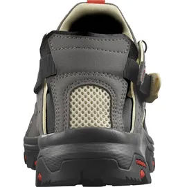 Salomon Techamphibian 5 Herren pewter/moth/fiery red 41 1/3