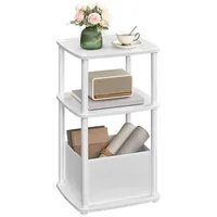 Songmics home Beistelltisch mit 3 Ablagen, 30 x 34