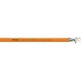 Cordial CCAT 6A INST-ORANGE 100 FRNC Netzwerkkabel CAT 6a U/FTP 8 x 0.26 mm2 Orange Meterware