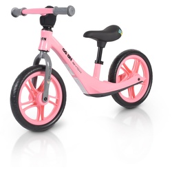 Byox Laufrad Go On, 12 Zoll, Anti-Rutsch-Griffe, Sattel einstellbar, ab 3 Jahren pink
