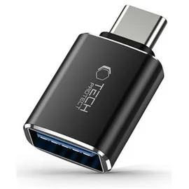 TECH-PROTECT USB-C auf USB-A Adapter Schwarz