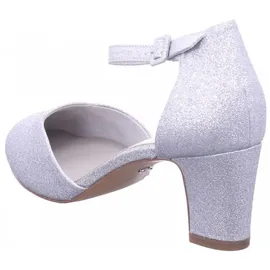 TAMARIS Damen Pumps mit Blockabsatz, metallic, 40 EU