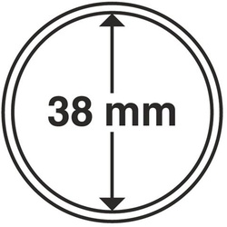 Münzkapseln GRIPS 38 mm, 10er Pack