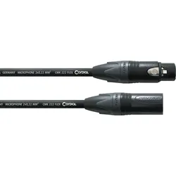 Cordial Mikrofonkabel CPM 15 FM-FLEX - 15 m, NEUTRIK XLR female / XLR male schwa... - Mikrofonkabel