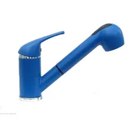 Küchenarmatur Geschirrbrause Granit Blau Niederdruck