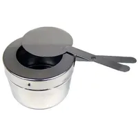 airbrush-city Brennpaste Behälter mit Deckel für Chafing Dish Speisewärmer Warmhaltebehälter