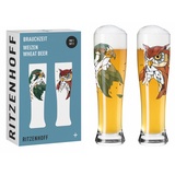 Ritzenhoff & Breker Ritzenhoff Brauchzeit Bier Gläser-Set 646ml, 2-tlg. 6021002