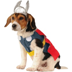 Rubie ́s Hundekostüm Thor Hundekostüm, Tierisch gut drauf: Superheldenkostüm für den Hund rot L
