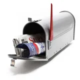 Wiltec U.S. Mailbox silber