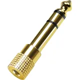 Logilink Audio Adapter 6,35mm Klinken-Stecker / 3,5mm Klinken-Buchse 0,0m (CA1213)