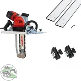 Mafell Zimmerei Kettensäge ZSX Ec 400 HM + Führungsschiene 3m 2tlg + Adapterpaar