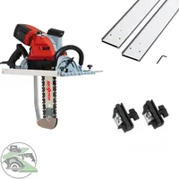 Mafell Zimmerei Kettensäge ZSX Ec 400 HM + Führungsschiene 3m 2tlg + Adapterpaar