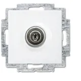 ABB Geräteeinsatz IP20 2 St. Weiß