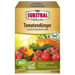 Substral Naturen Bio Tomatendünger, auch für Kürbis, Zucchini und Gurke, 1,7 kg, 82680