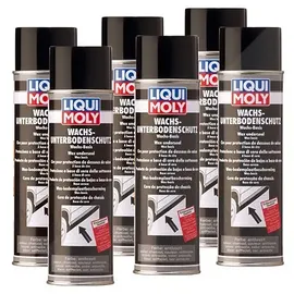 LIQUI MOLY 6100 Wachs-Unterbodenschutz anthrazit/schwarz 5 St. 500 ml