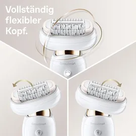 Braun Silk-épil 9 Flex 9005 weiß/gold