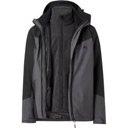 McKINLEY Herren Doppeljacke Tessi 3:1 ux, ANTHRACITE/BLACK NIG, S