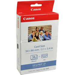 Canon Papier KC-36IP  7739A001  5,4 x  8,6cm  36 Blatt incl. Color Cartridge