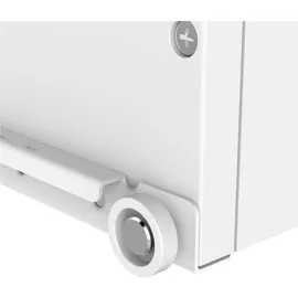 Yaheetech Nachtschrank Kommode Boxspringbett Nachttisch Nachtkommode mit Stauraum 40 x 35 x 60 cm Schlafzimmer Weiß