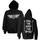 Top Gun Hoodie schwarz 5XL