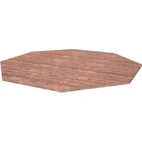Palmako Fußboden für Holz-Gartenhaus Betty KDI Braun 465 cm x 465 cm