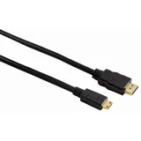 Hama 74229 High-Speed-HDMI-Kabel mit Ethernet -  Stecker Typ A - Stecker Typ C (Mini) 2m