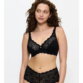 Triumph BH Amourette W mit Bügel, ohne Polsterung, Verstellbare Träger, 80C, Schwarz
