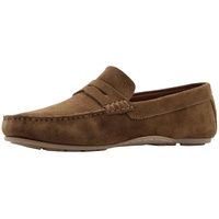 Tommy Hilfiger Herren Driver Schuh Casual Suede Driver Mokassins , Braun (Rockefeller Brown), 43 EU - 43 EU