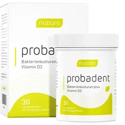 Nupure probadent lemon Mundflora Probiotikum Lutschtabletten
