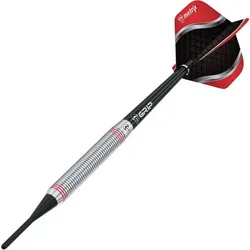 BULLS Dartpfeil Artos AR3 Softdart, Red 80%, FARBIG SILBER, ONE SIZE