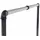 CLP Jersey Kleiderständer 150 x 150 x 55 cm Silber