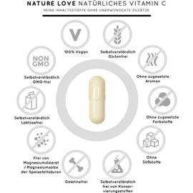 Nature Love Natürliches Vitamin C aus Camu Camu Extrakt Kapseln 120 St.