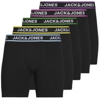 JACK & JONES JACK&JONES Herren Boxer BRIEFS 5 Pack JACLIME SOLID