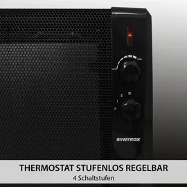 Syntrox Glimpa 2400 W Schwarz