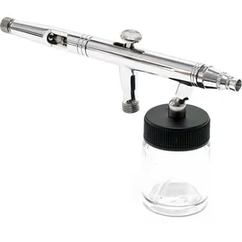Wiltec Airbrush Pistole Typ 182K Silber 12,00mm x 47,00mm x 155,00mm